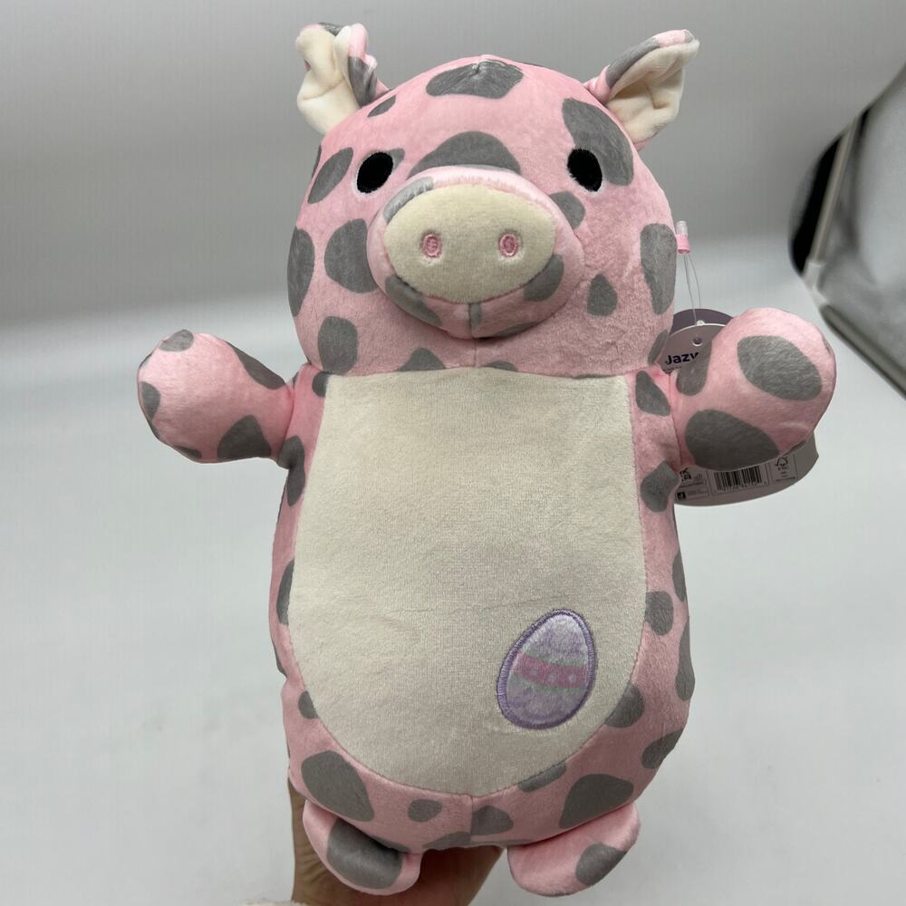 Squishmallows 10" Easter HugMees Aquitaine the Pig